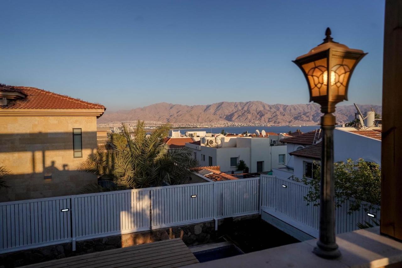 וילה רוני בריכה מחוממת Villa Roni Heated Pool إيلات المظهر الخارجي الصورة